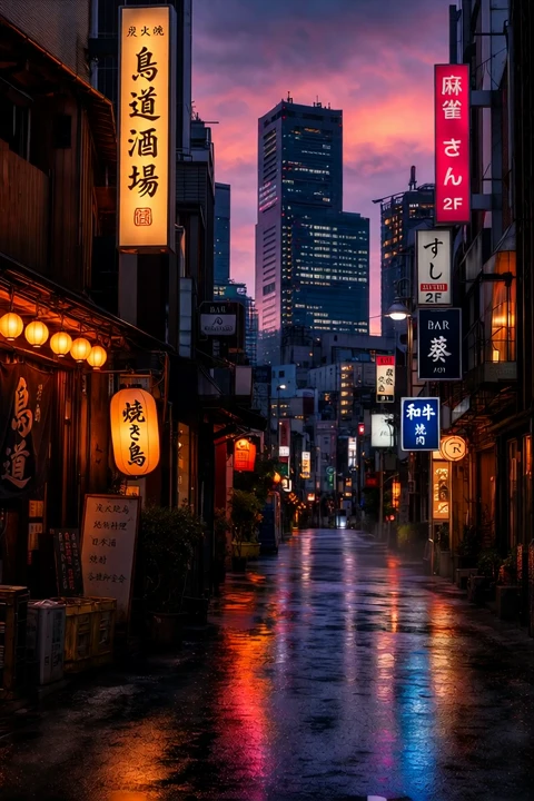 雨上がりの光